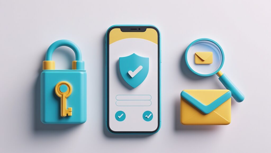 Cyber Awareness defense toolkit icons for passwords MFA phishing